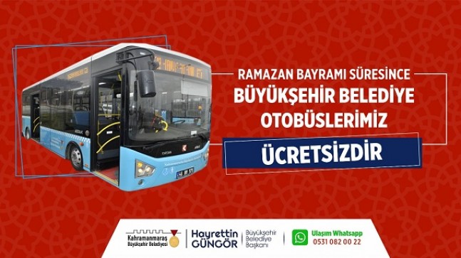 Bayramda Büyükşehir Otobüsleri Ücretsiz
