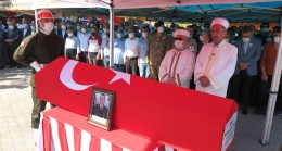 Kahramanmaraş şehidine son görev