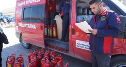 Geçici Barınma Merkezlerinde Yangına Karşı Önlemler Alınıyor