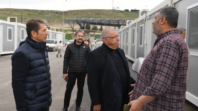 Depremzedeler, EXPO 2023 alanına kurulan konteyner kente yerleşmeye başladı