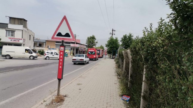 Tekstil fabrikasındaki yangın korkuttu