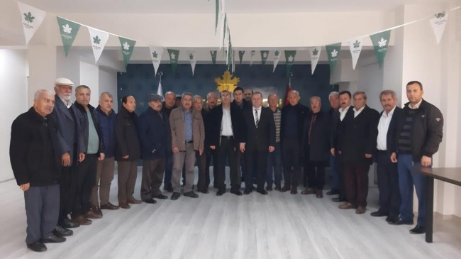 Başkan Ateş’ten Millet İttifakı’nın Bileşenlerine Ziyaret!