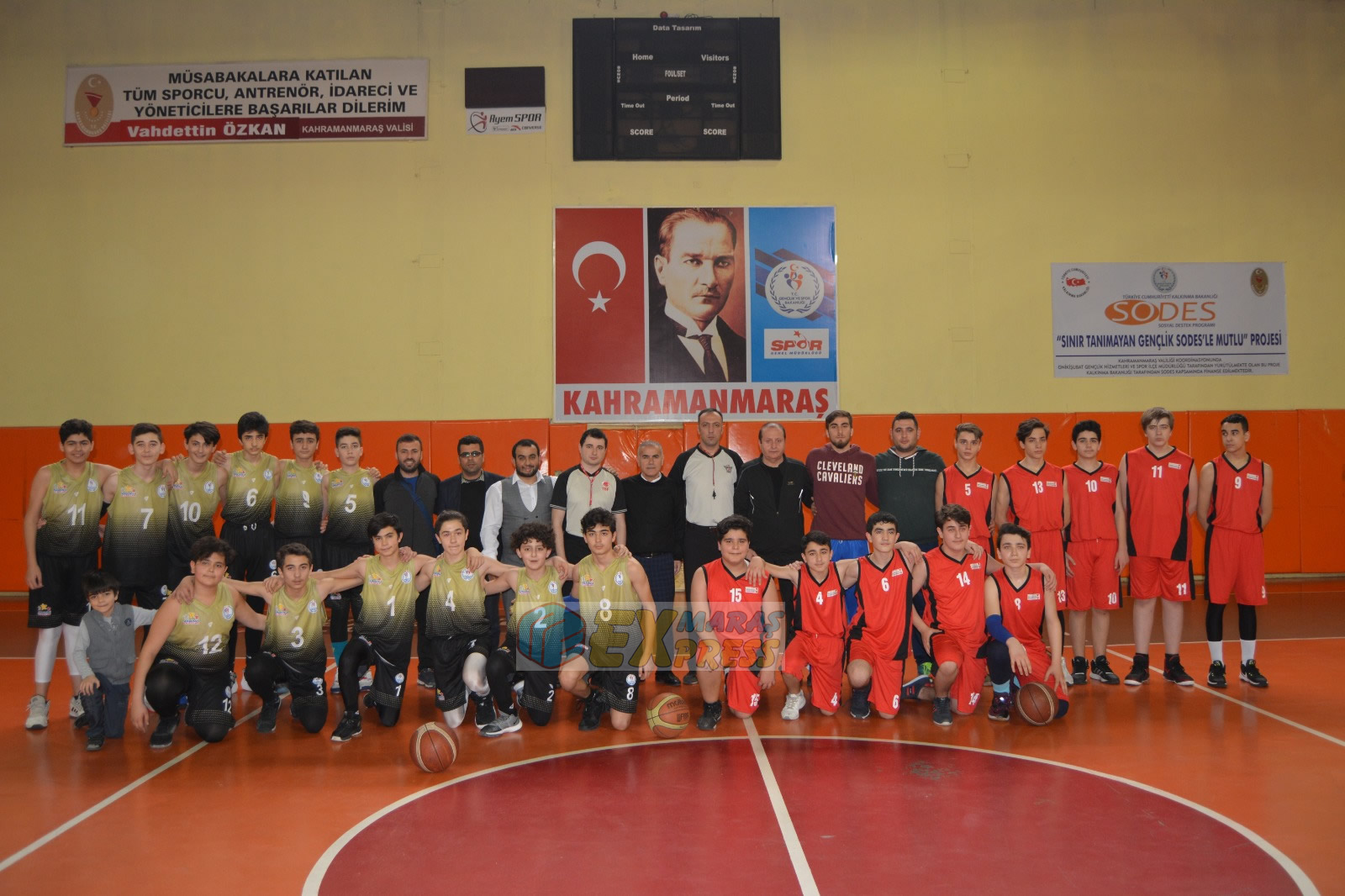 U14 BASKETBOL LİGİ HARİKA MAÇLA BAŞLADI.!