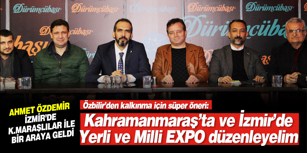 YERLİ VE MİLLİ EXPO DÜZENLEYELİM