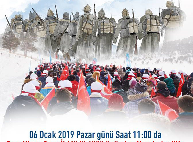 SARIKAMIŞ ŞEHİTLERİ İÇİN YÜRÜYECEKLER