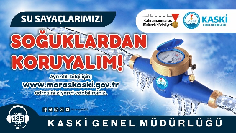 SU SAYAÇLARIMIZI SOĞUKTAN KORUYALIM