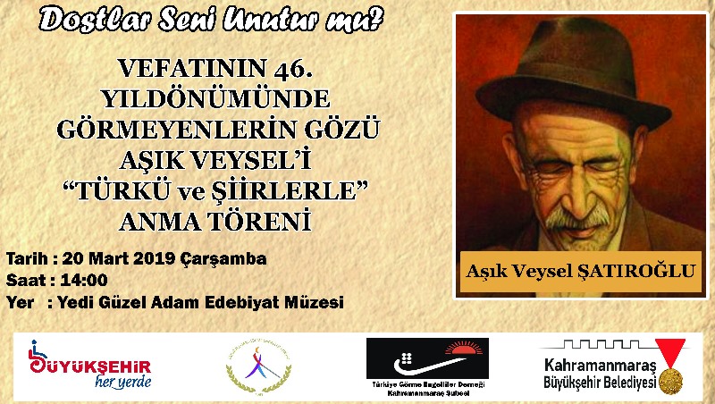 AŞIK VEYSELİ 46 YILINDA…