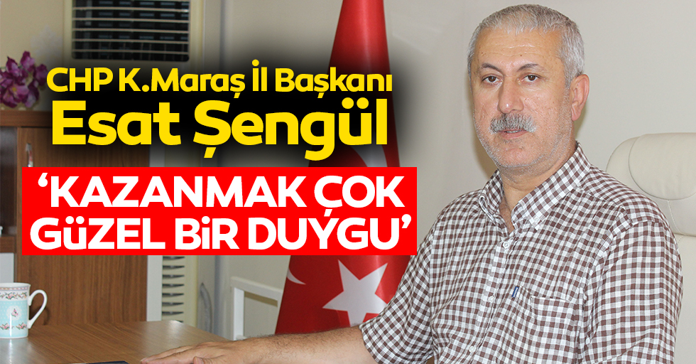 ‘Kazanmak çok güzel bir duygu’