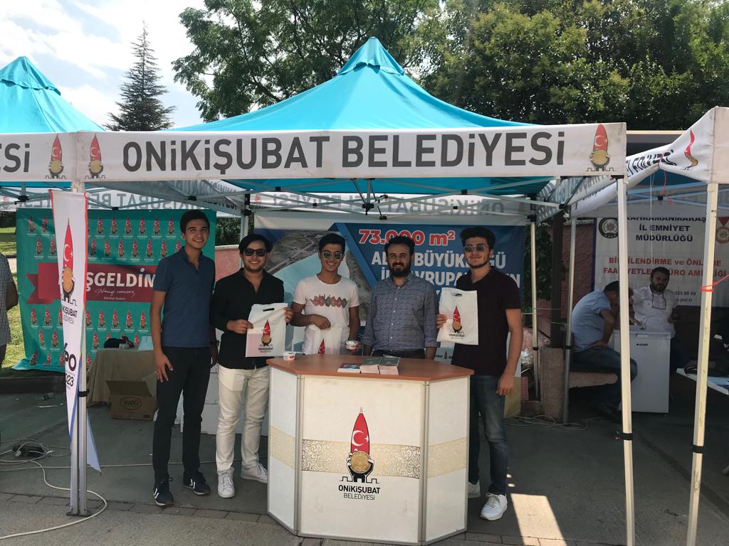 KSÜ’de Onikişubat Belediyesi Standı’na Yoğun İlgi