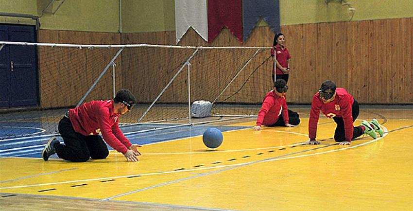 KAHRAMANMARAŞ’TA GOALBALL HEYECANI