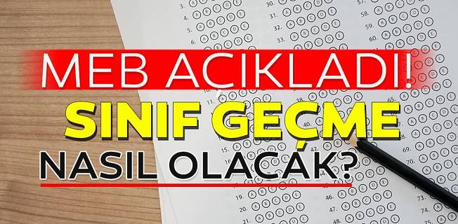 Milli Eğitim Bakanlığı’ndan sınıf geçme açıklaması