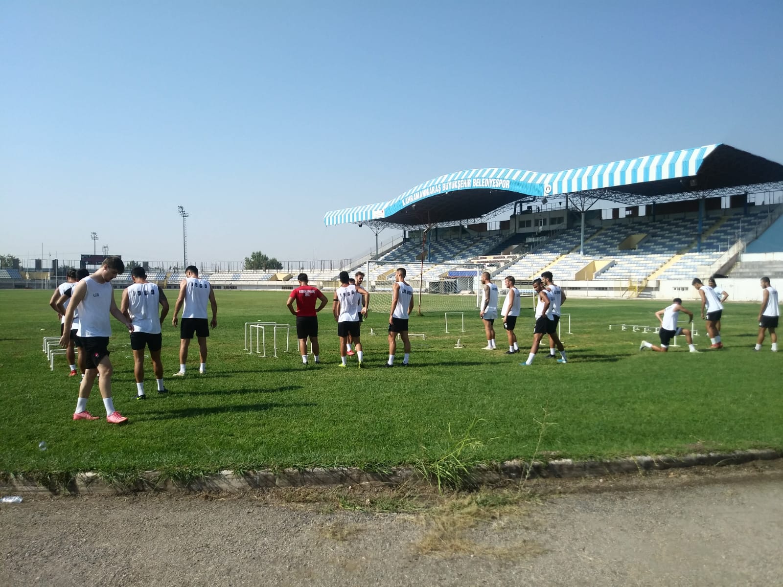 KAHRAMANMARAŞSPOR PERFORMANS TESTİNDEN GEÇTİ