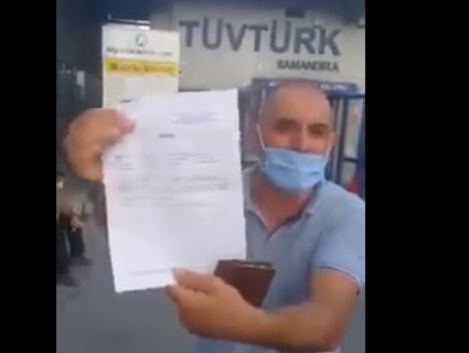 VATANDAŞ İSYAN ETTİ, MUAYENE İSTASYONUNDA NE YAPIYORLAR!