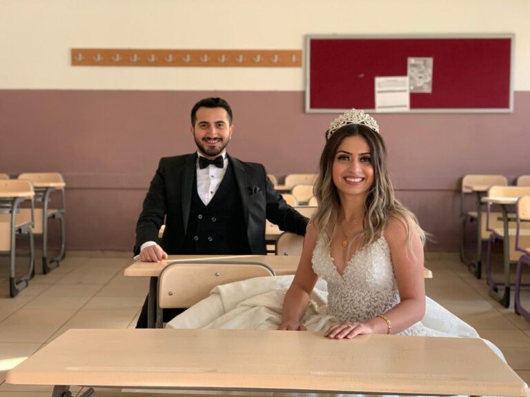 Okul sırasında başladı nikah masasında bitti