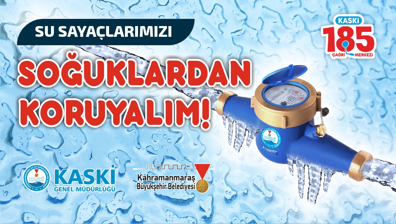 SU BORULARI VE SAYAÇLAR DONABİLİR