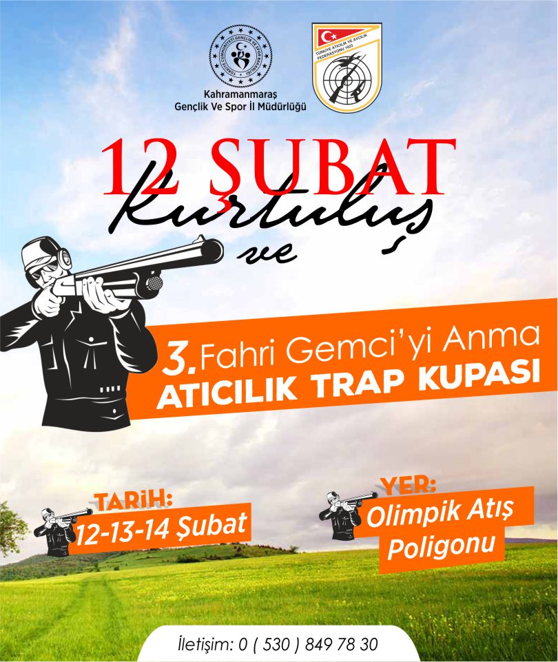 12 ŞUBAT KURTULUŞ VE 3. FAHRİ GEMCİ’Yİ ANMA TRAP KUPASI