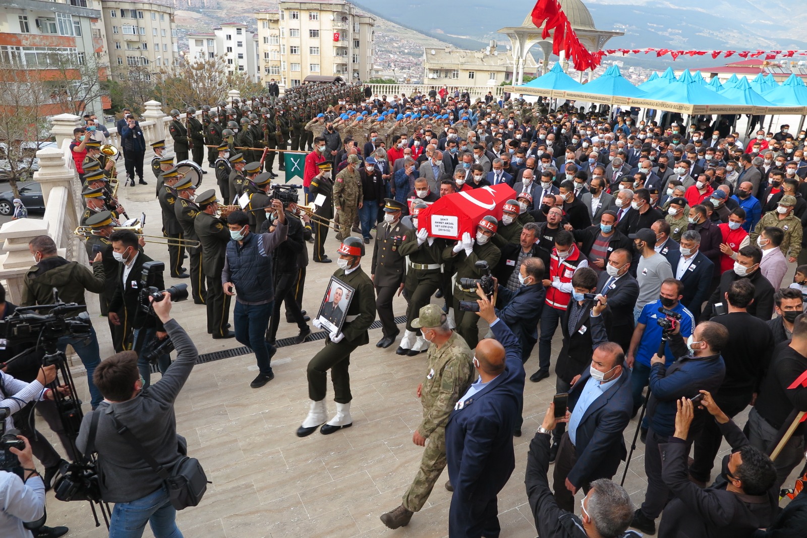 Kahramanmaraş’ta şehidine son Görev!