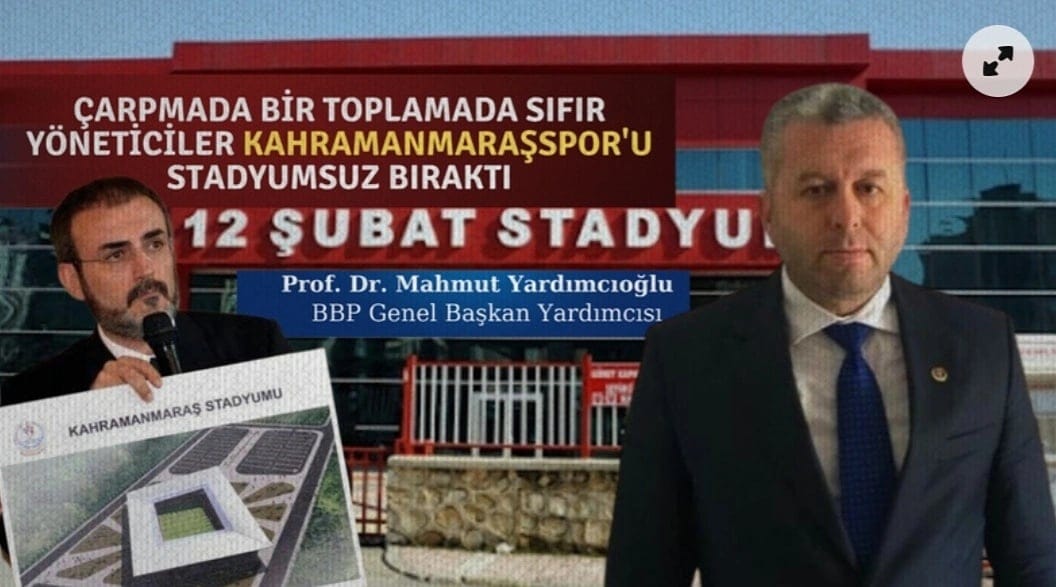 Kahramanmaraşspor’un Stadyumsuz Kalması Kamusal Otoritenin Sorunudur!