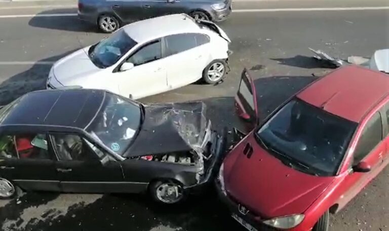 Kahramanmaraş’ta zincirleme kaza: 5 yaralı