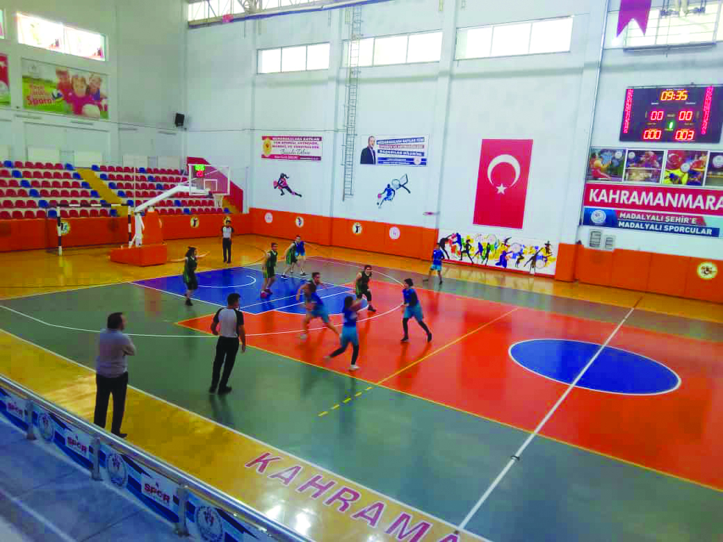 Okulda Basket Heyecan Başladı