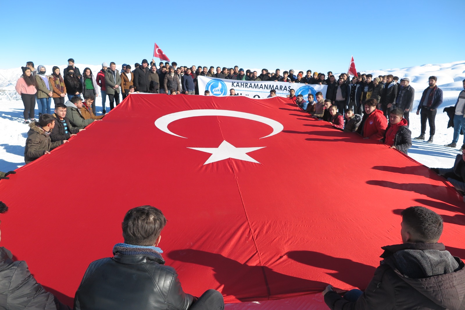 Ülkü Ocakları Sarıkamış Şehitleri için yürüdü