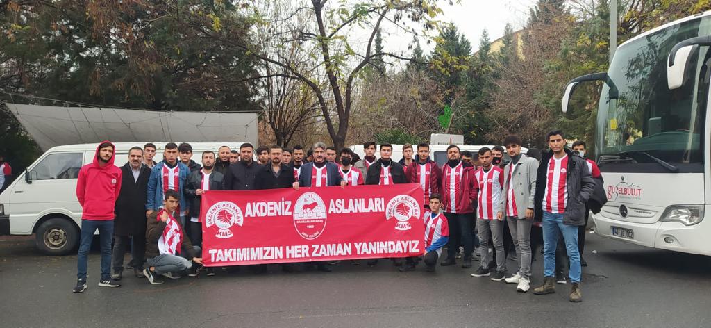 Akdeniz Aslanları’ndan Kahramanmaraşspor’a tam destek!