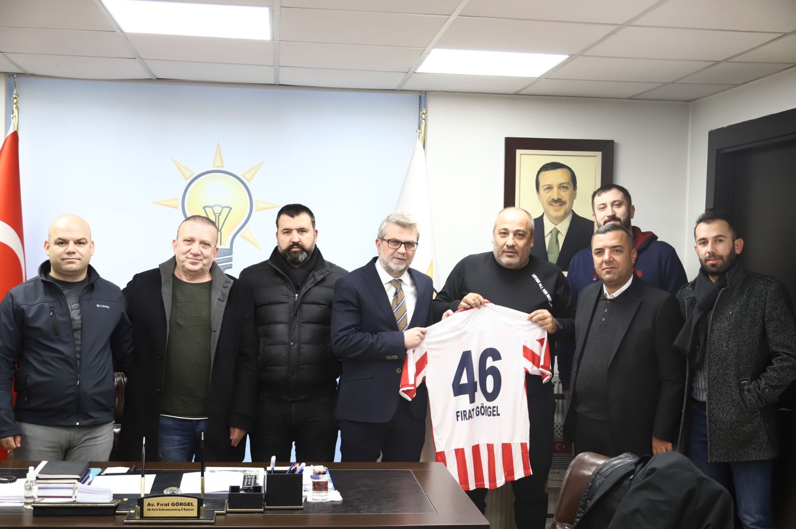 Kahramanmaraşspor’dan AK Parti’ye Ziyaret!