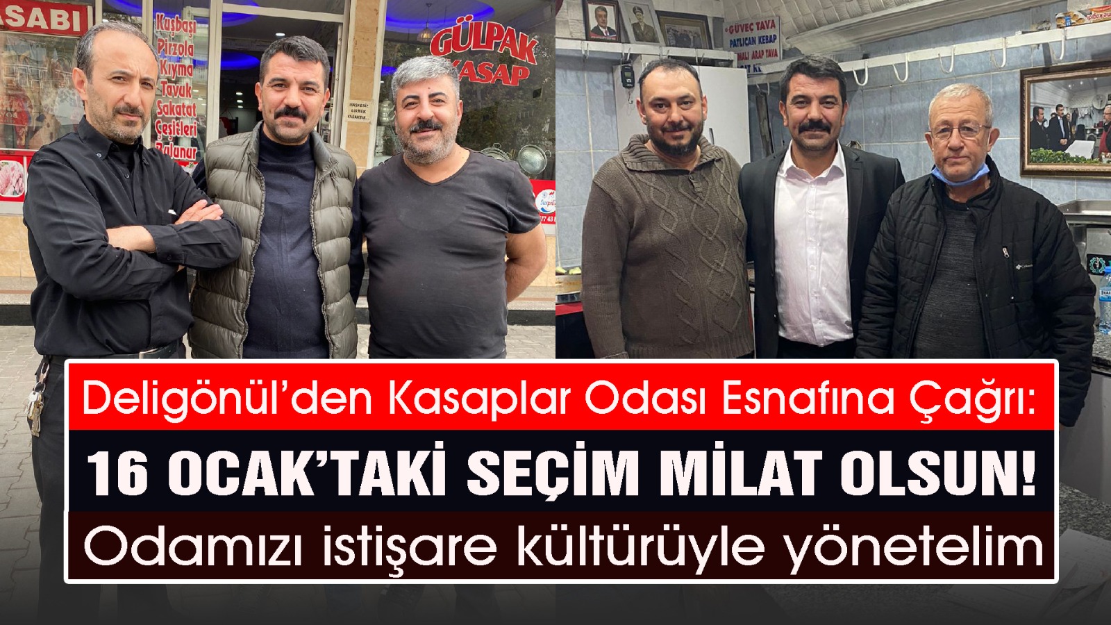 16 Ocak’taki seçim milat olsun! Tüm üyelerimizle odamızı istişare kültürüyle yönetelim!