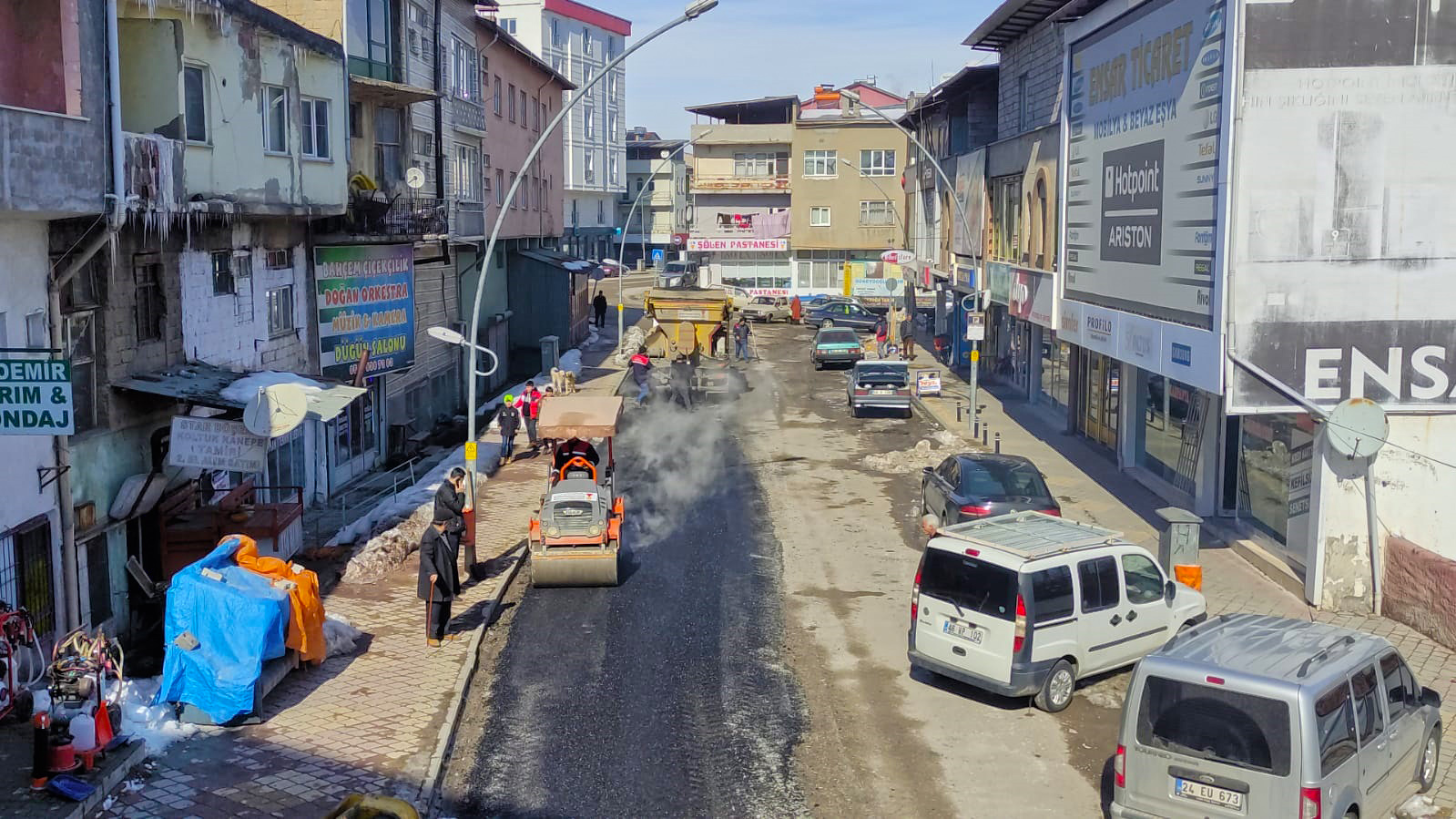 Büyükşehir’den Arterlerde Bakım Onarım Atağı