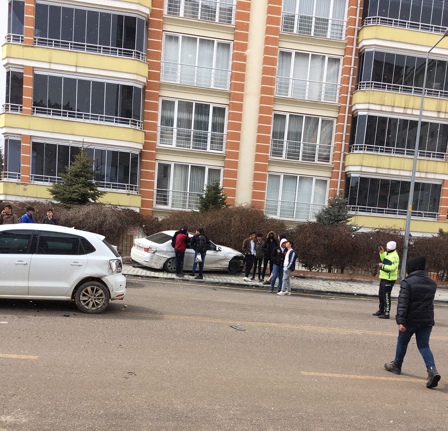 Elbistan’da zincirleme kaza: 2 yaralı