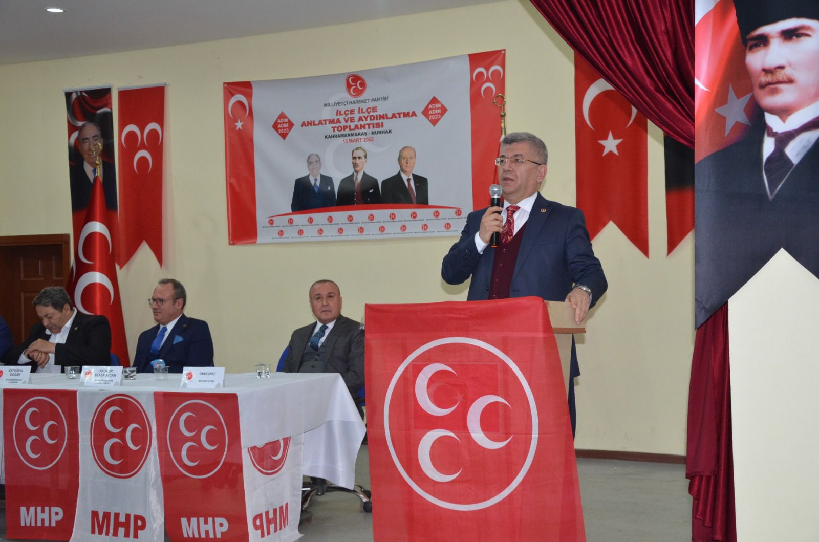 MHP’li Alperen,  CHP ile İYİ Parti’ye yüklendi