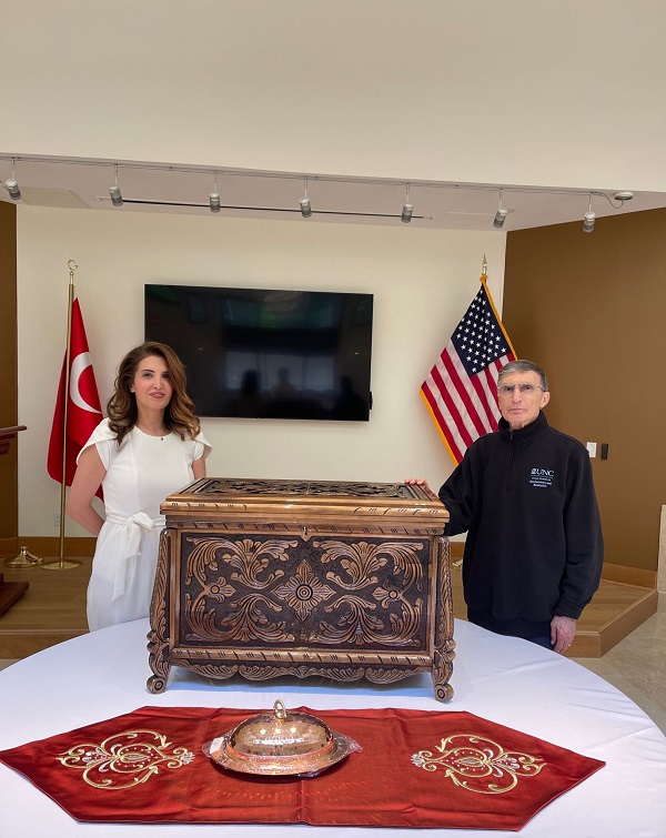 Kahramanmaraş El Sanatları Sergisi Amerika’da açıldı