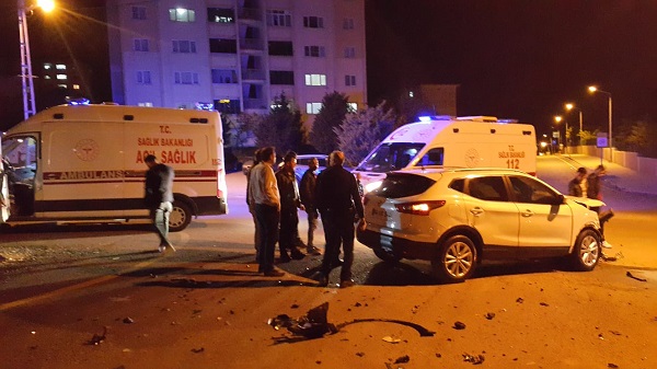 Kahramanmaraş’ta trafik kazası: 3 yaralı