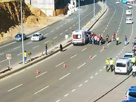 Kahramanmaraş’ta yolun karşısına geçmek isterken canından oldu