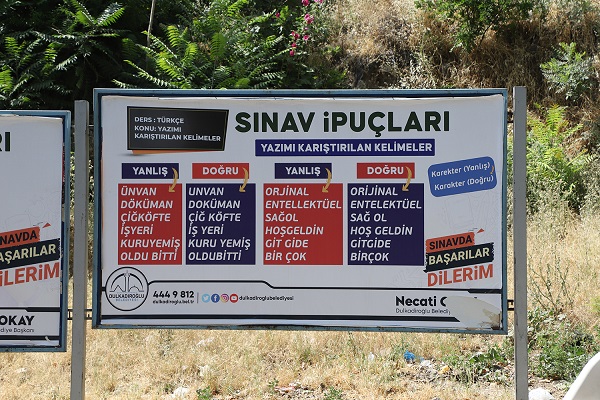 Dulkadiroğlu Belediyesi’nden Sınava Girecek Öğrencilere İpuçları