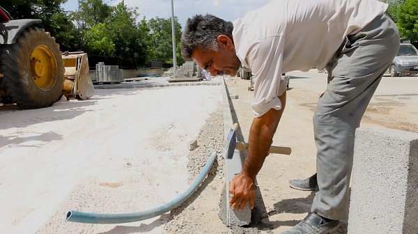 Pazarcık’ta Caddeler Büyükşehir’le Güzelleşiyor