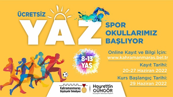 Büyükşehir Yaz Spor Okulları Kayıtları Başladı