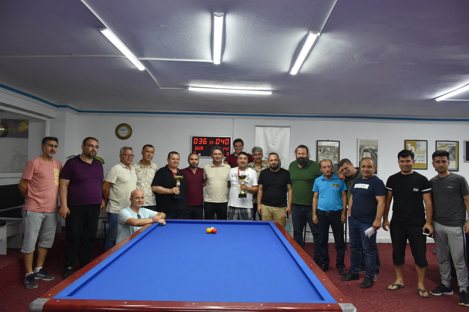 Bilardo Özel Bölge Turnuvası sona erdi