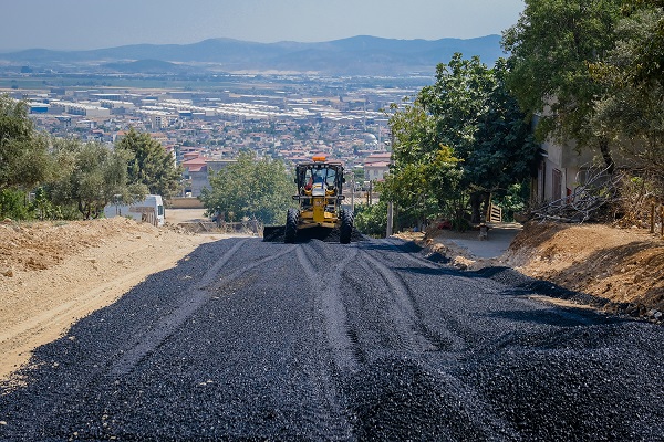 Dulkadiroğlu’ndan Aslanbey Mahallesinde Asfalt Çalışması