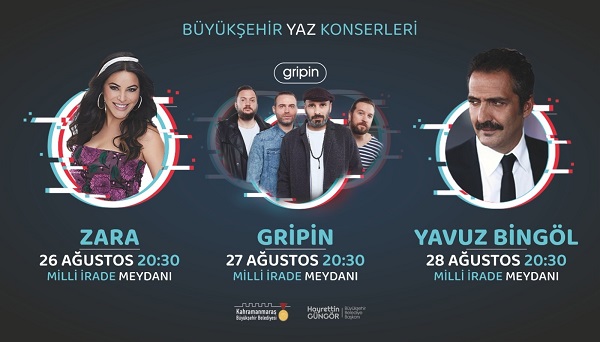 Büyükşehir Yaz Konserleri devam ediyor