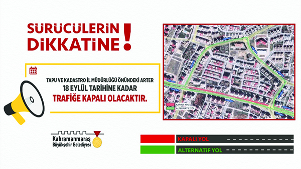 Sürücülerin Dikkatine!