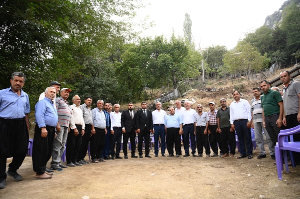 Başkan Güngör, Andırın Kırsalında Vatandaşlarla Buluştu
