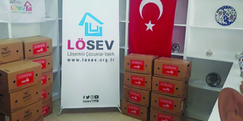 LÖSEV Kahramanmaraşlı ailelerin yanında