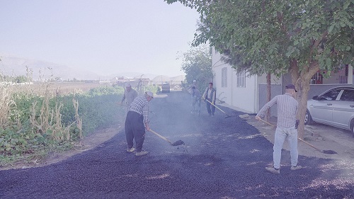 Dulkadiroğlu’ndan Güzelyurt Mahallesinde Asfalt Çalışması