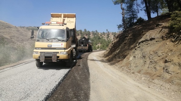 Çamlıbel Grup Yolu’nun Ulaşım Standardı Artırıldı