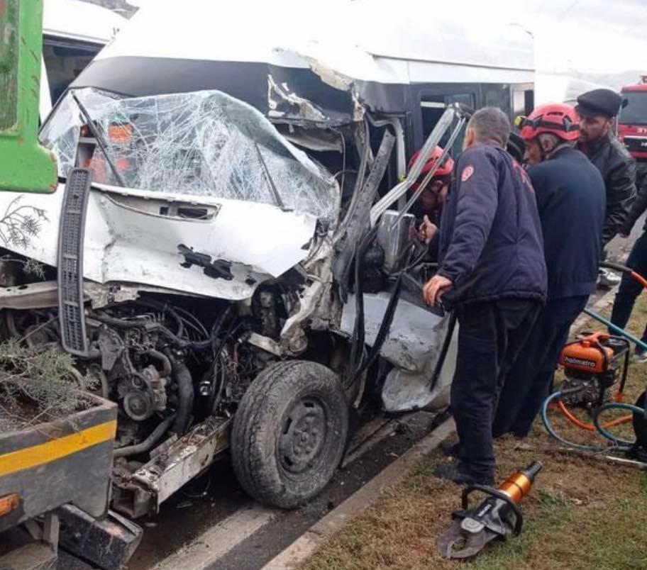 Kahramanmaraş’ta zincirleme kaza: 11 yaralı