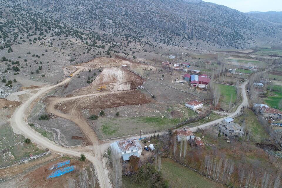 Kahramanmaraş’ta baraj sahasında kalan 13 konut tahliye edildi