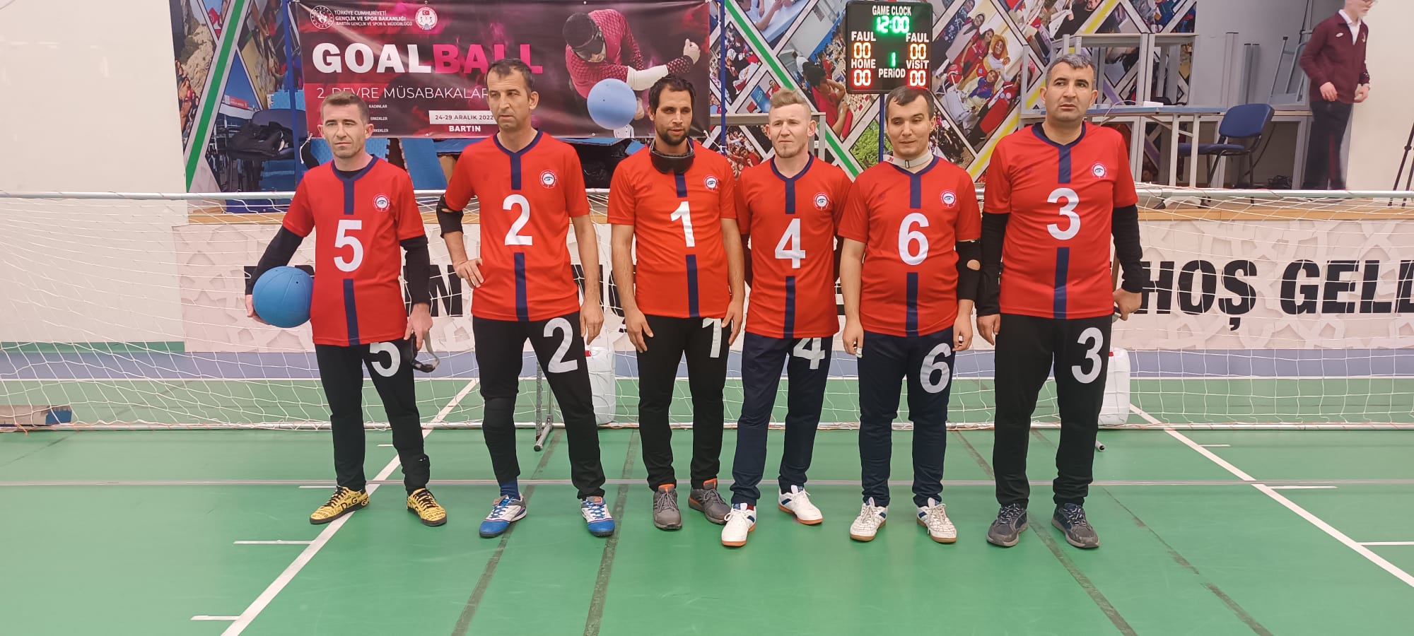 Edeler Bartın da Goalball 2 Devre Müsabakalarında!