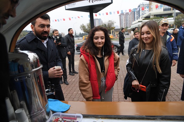 Onikişubat Belediyesi’nden öğrencilere sıcak hizmet