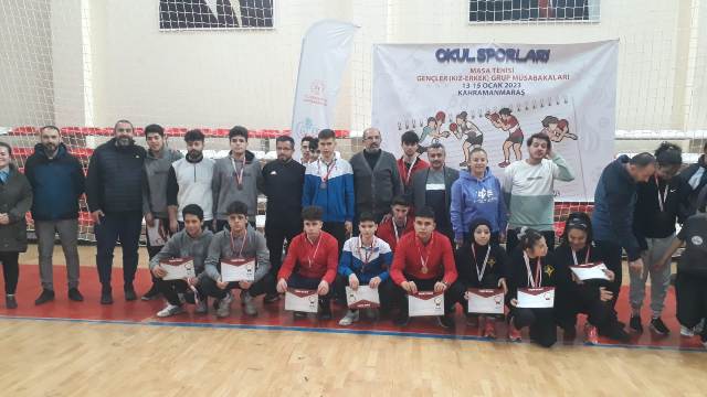 Masa’da spor Lisesi şampiyon oldu